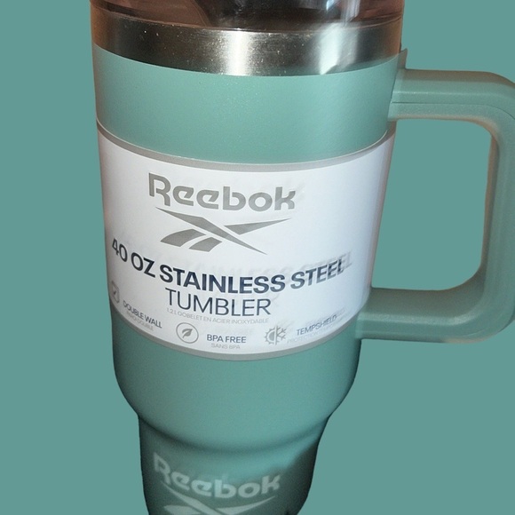 Reebok Stainless Steel Water  Tumbler Bottle 40 0Z - Picture 1 of 8